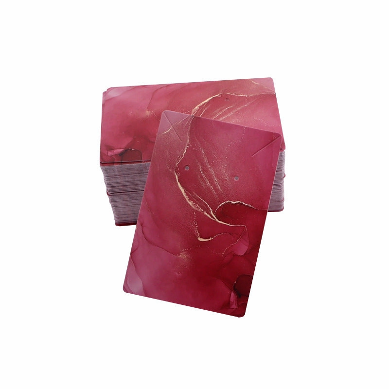 Wholesale 100pcs Earrings Paper Display Card