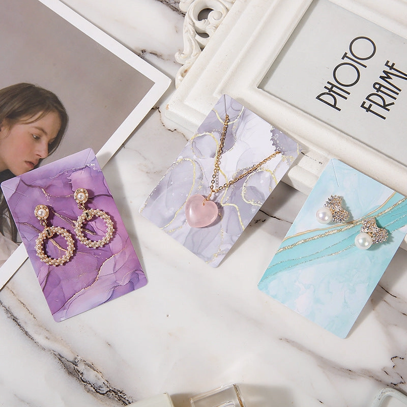 Wholesale 100pcs Earrings Paper Display Card