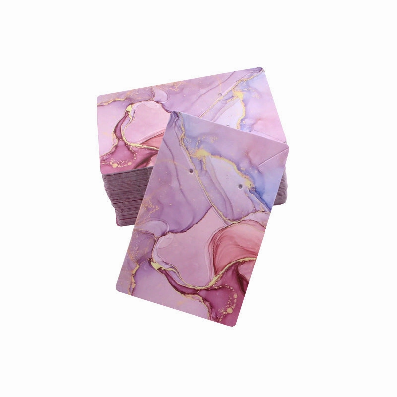 Wholesale 100pcs Earrings Paper Display Card