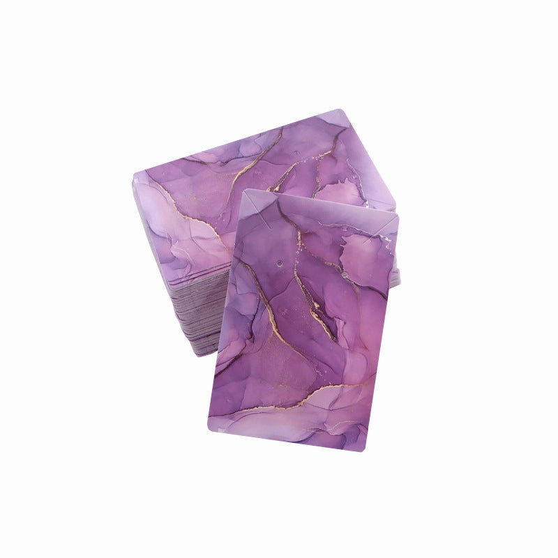 Wholesale 100pcs Earrings Paper Display Card
