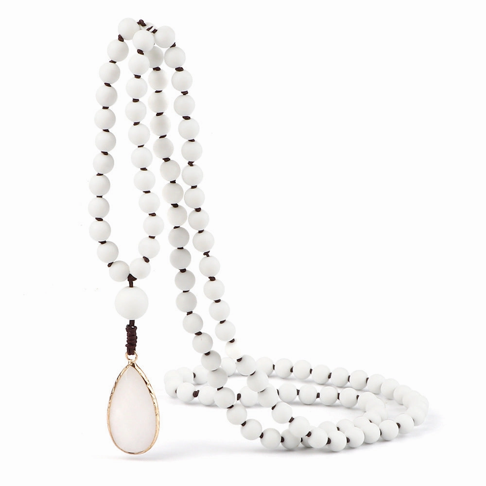 Wholesale 108 Buddha Beads Multi-circle Layer Beads Stone Pendant Bracelet