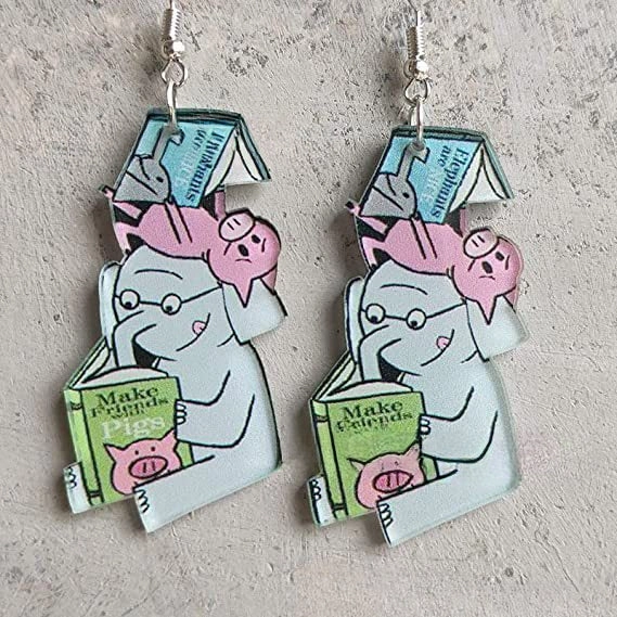 Wholesale 10PCS/PAIRS Guitar Cat Acrylic Earrings