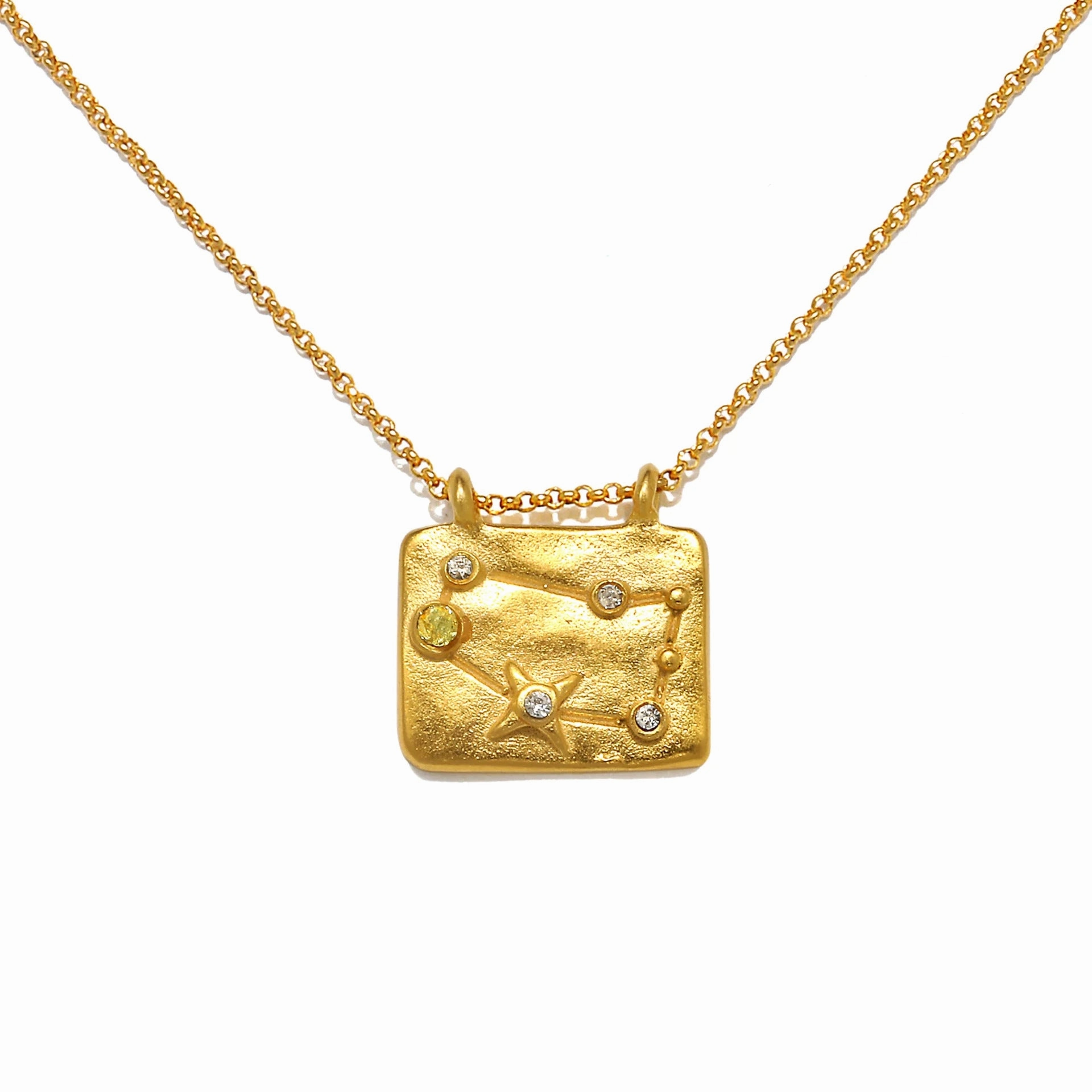 Wholesale 12 Constellations Vintage Necklace Sweater Chain