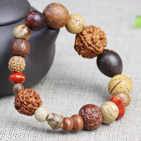 Wholesale 18 Seed Bodhi Buddha Bead Rosary Bracelet
