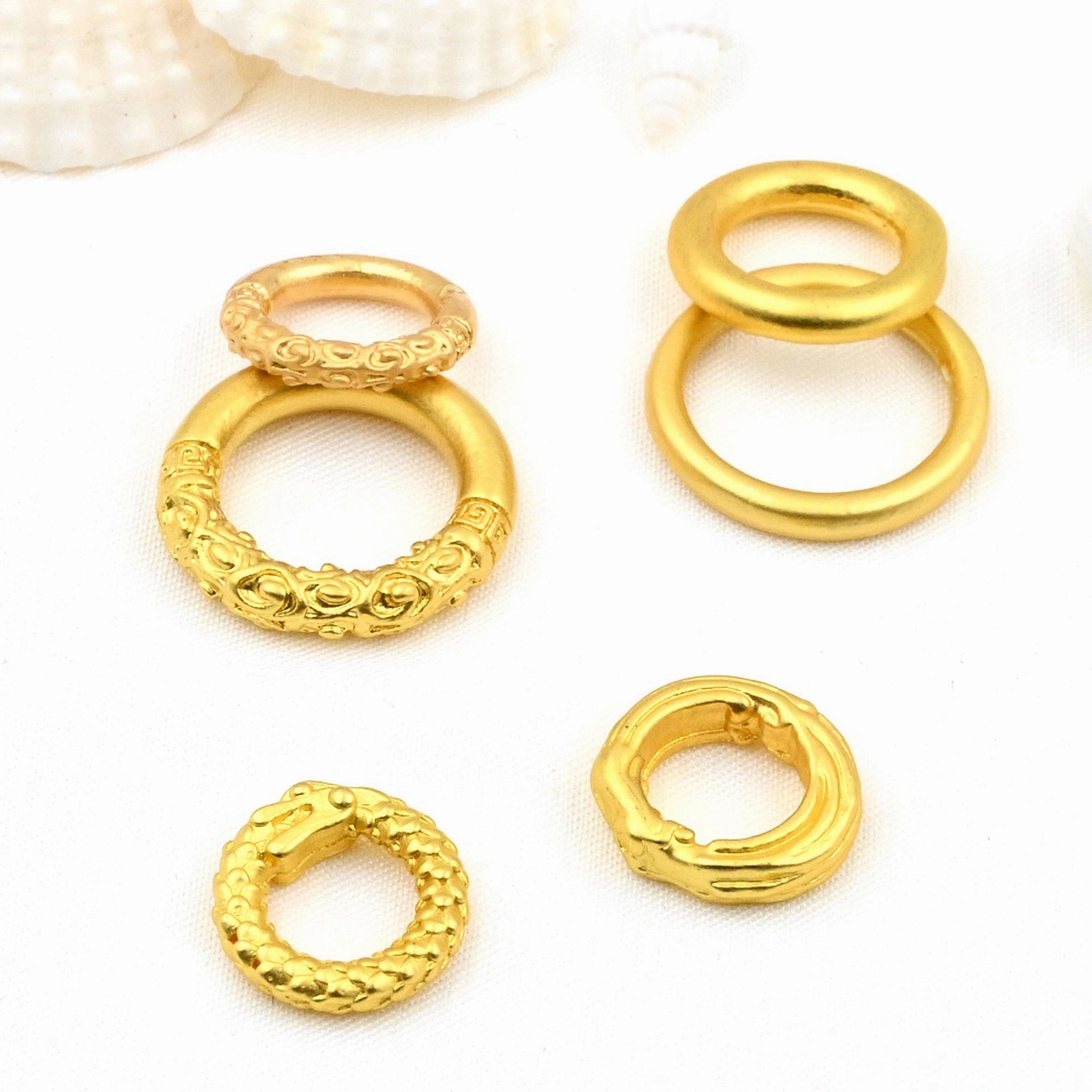 Wholesale 18K Gold Alloy Bracelet Connecting Ring