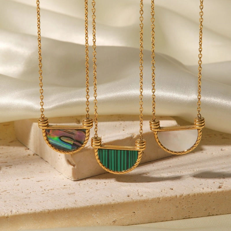 Wholesale 18K gold classic stainless steel necklace