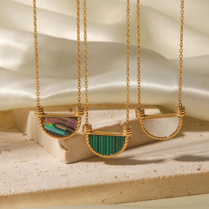 Wholesale 18K gold classic stainless steel necklace