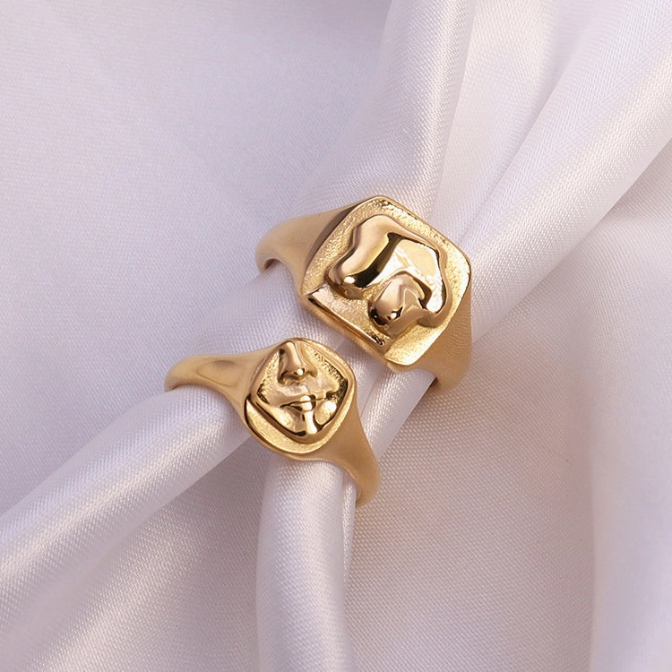 Wholesale 18K Gold Plated Stainless Steel Body Earrings