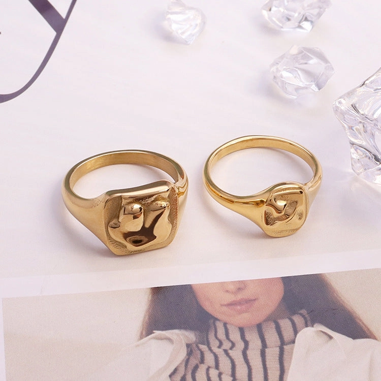 Wholesale 18K Gold Plated Stainless Steel Body Earrings
