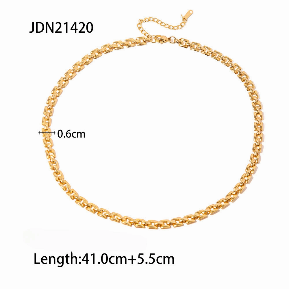 Wholesale 18K Gold Plated Stainless Steel Pendant Bracelet