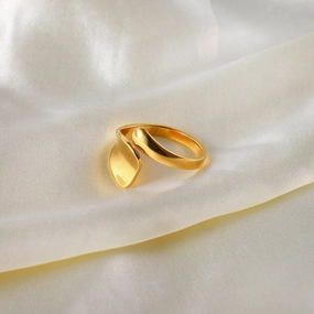 Wholesale 18K Gold Plated Stainless Steel Rings