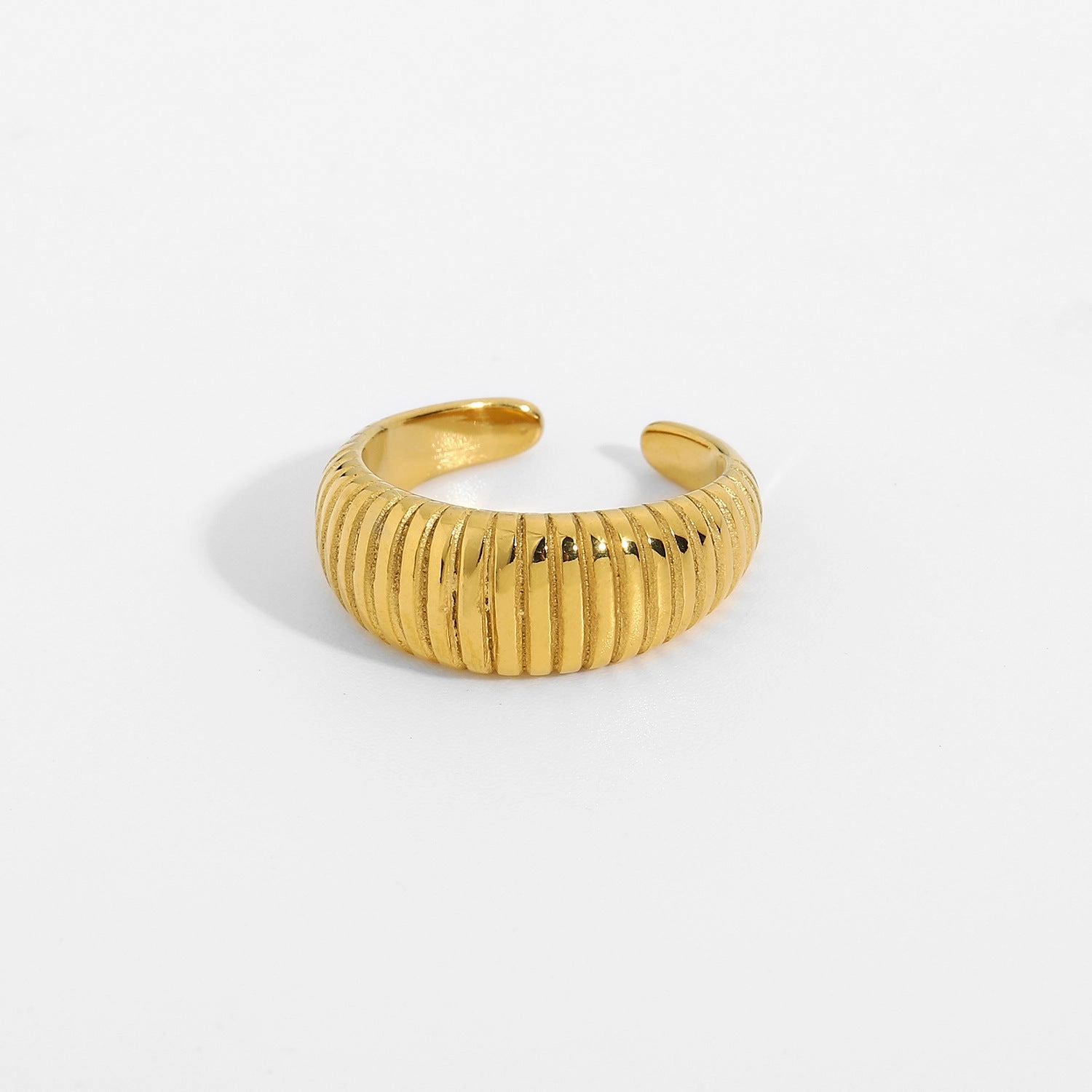 Wholesale 18K Gold Plated Stainless Steel Rings