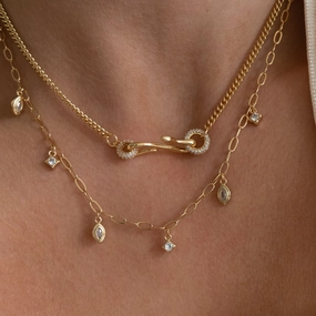 Wholesale 18k Gold-plated Titanium Steel Retro Snake Shaped Necklace
