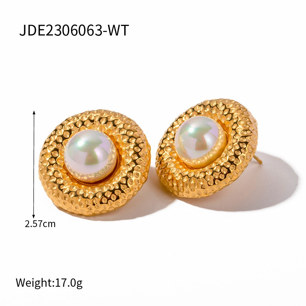 Wholesale 18k Gold Round Stainless Steel Necklaces