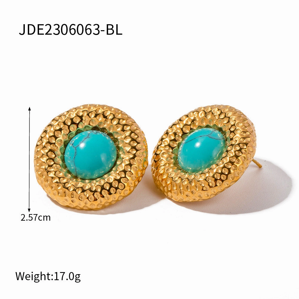 Wholesale 18k Gold Round Stainless Steel Necklaces