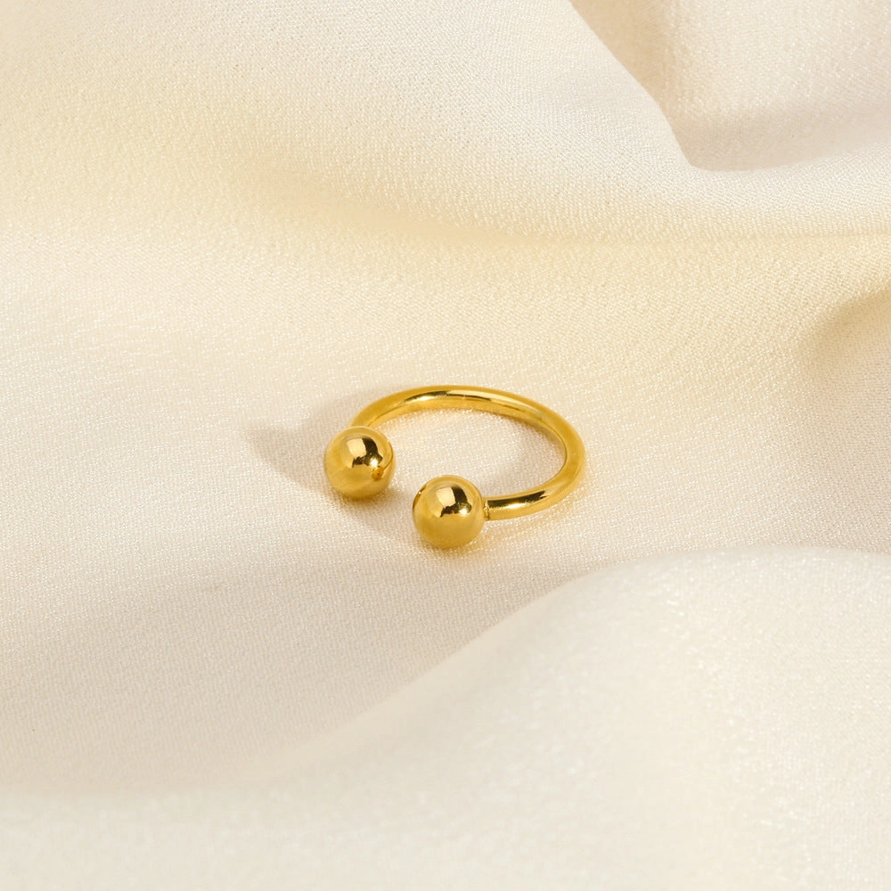 Wholesale 18K Gold Stainless Steel Ring