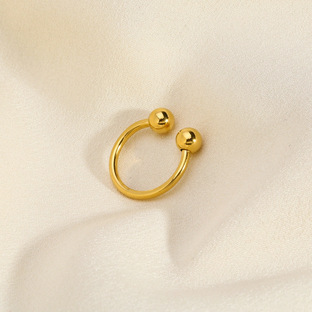 Wholesale 18K Gold Stainless Steel Ring