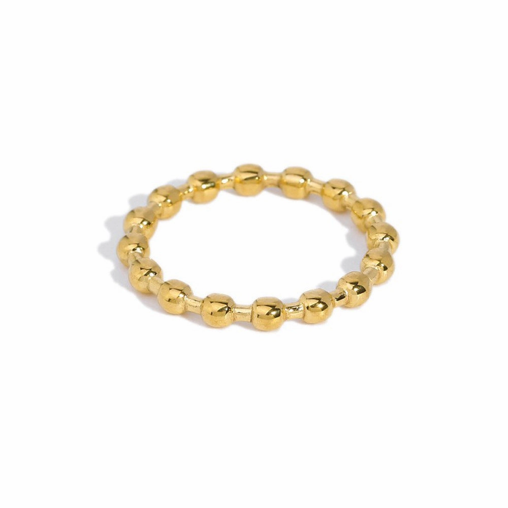 Wholesale 18K Gold Stainless Steel Ring