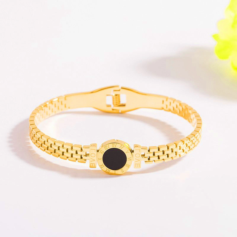 Wholesale 18K Gold Titanium Steel Bracelet