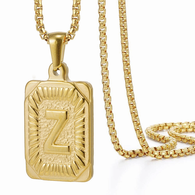 Wholesale 18K Stainless Steel Necklace Gold Titanium Steel Necklace