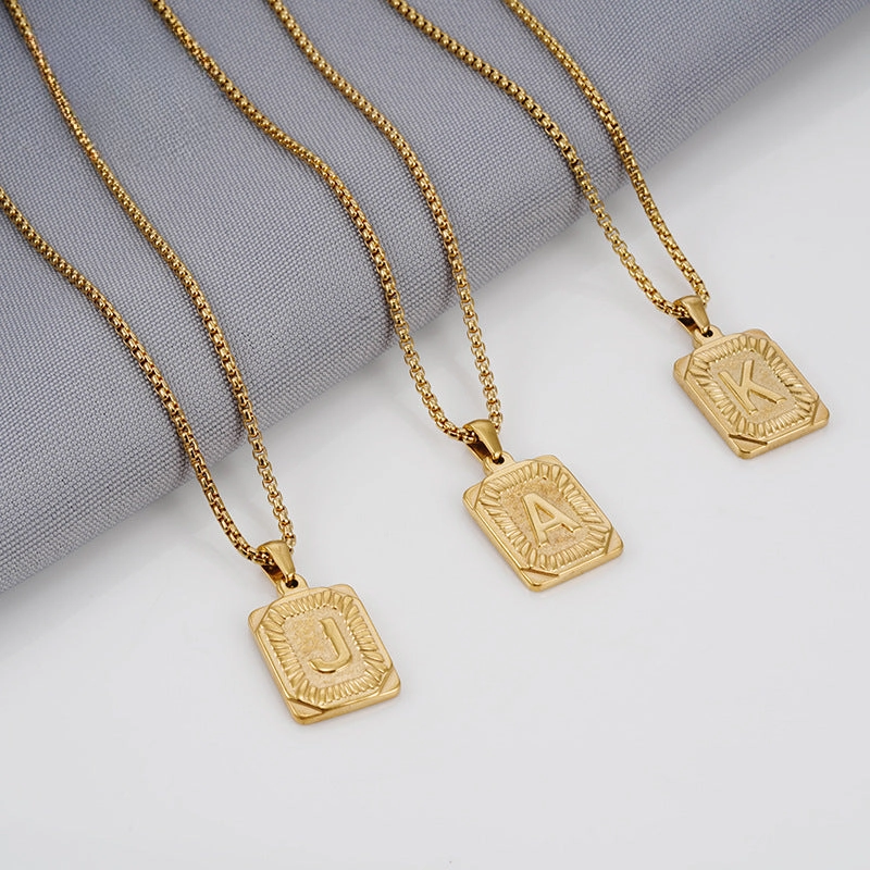 Wholesale 18K Stainless Steel Necklace Gold Titanium Steel Necklace