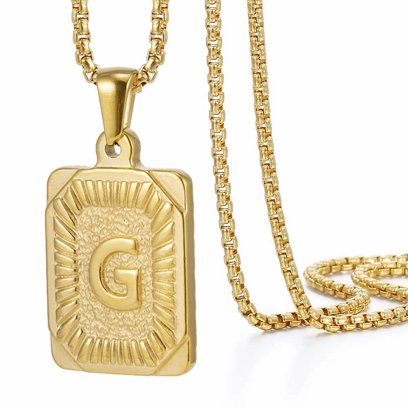 Wholesale 18K Stainless Steel Necklace Gold Titanium Steel Necklace