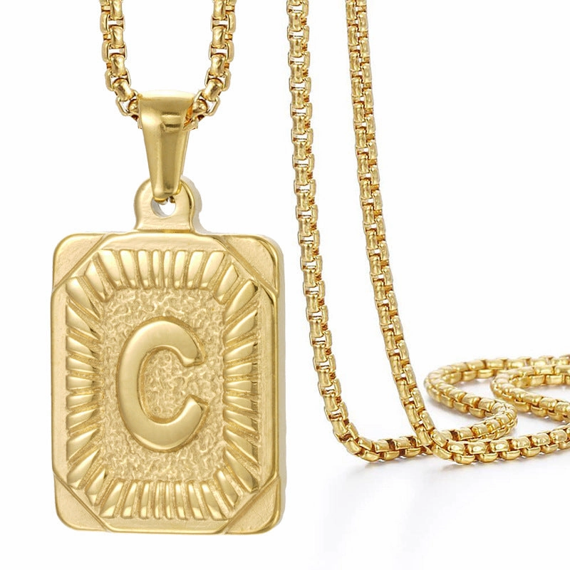 Wholesale 18K Stainless Steel Necklace Gold Titanium Steel Necklace