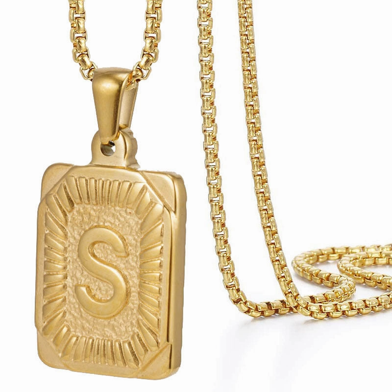 Wholesale 18K Stainless Steel Necklace Gold Titanium Steel Necklace