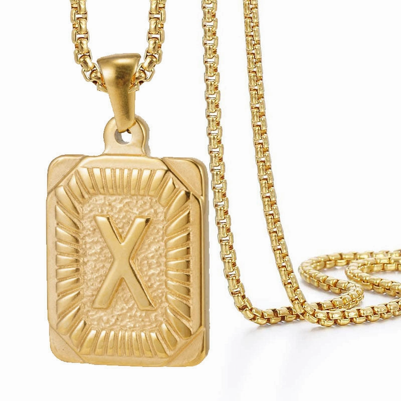 Wholesale 18K Stainless Steel Necklace Gold Titanium Steel Necklace