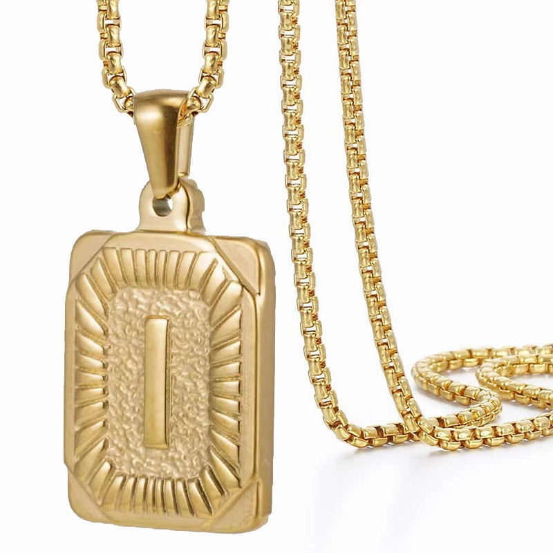 Wholesale 18K Stainless Steel Necklace Gold Titanium Steel Necklace
