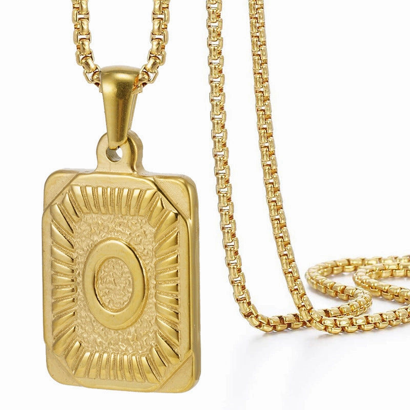 Wholesale 18K Stainless Steel Necklace Gold Titanium Steel Necklace