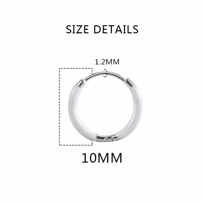 Wholesale 1.2 Wire Diameter Ultra-fine Round Wire Stainless Steel Epoxy Earrings