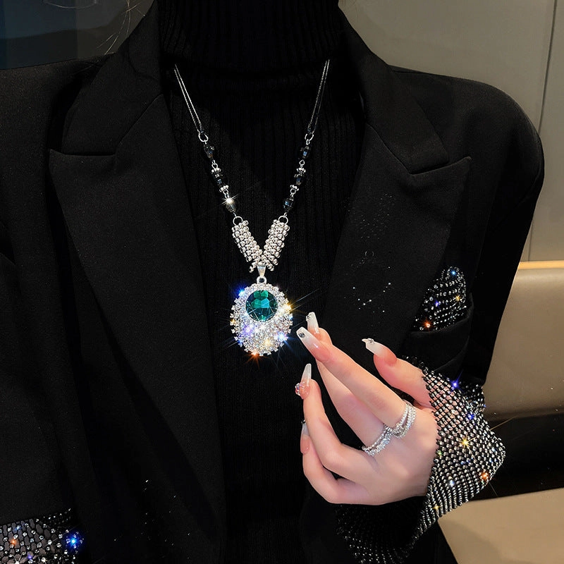 Wholesale 2023 Alloy Diamond Necklace