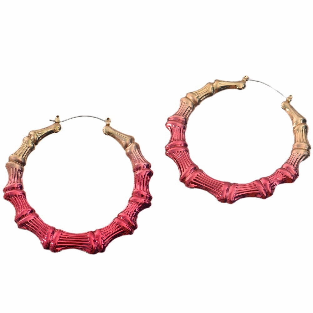 Wholesale 2023 Simple Circle Alloy Earrings