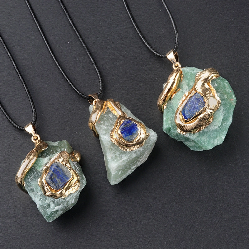 Wholesale 20~40mm Multi-color Crystal Stone Irregular Necklace Accessories