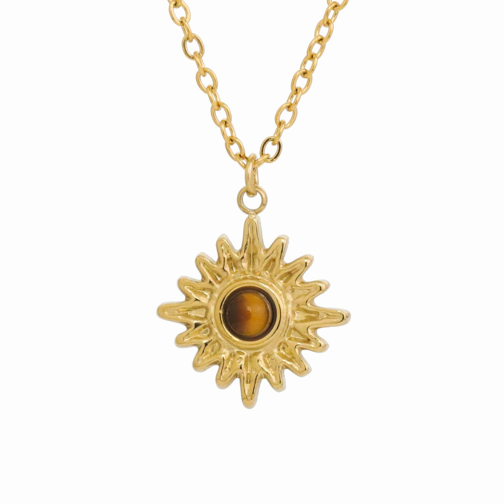 Wholesale 20PCS Titanium Steel Vintage Multi-layered Natural Stone Stainless Steel Necklace