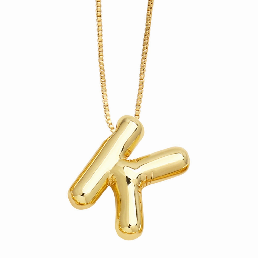 Wholesale 26 English Letters Necklace Clavicle Chain