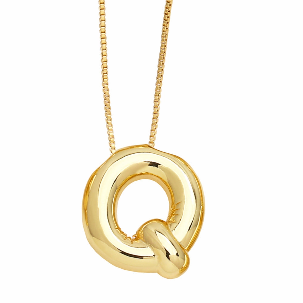 Wholesale 26 English Letters Necklace Clavicle Chain