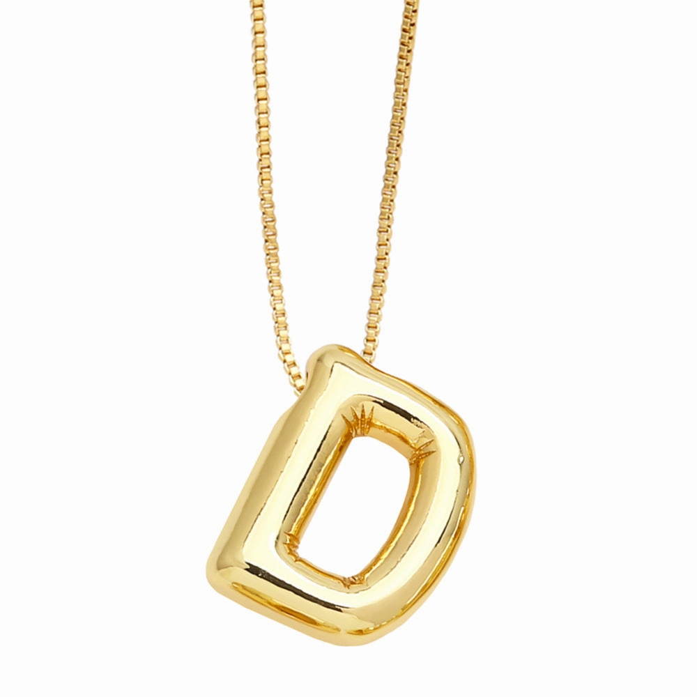 Wholesale 26 English Letters Necklace Clavicle Chain