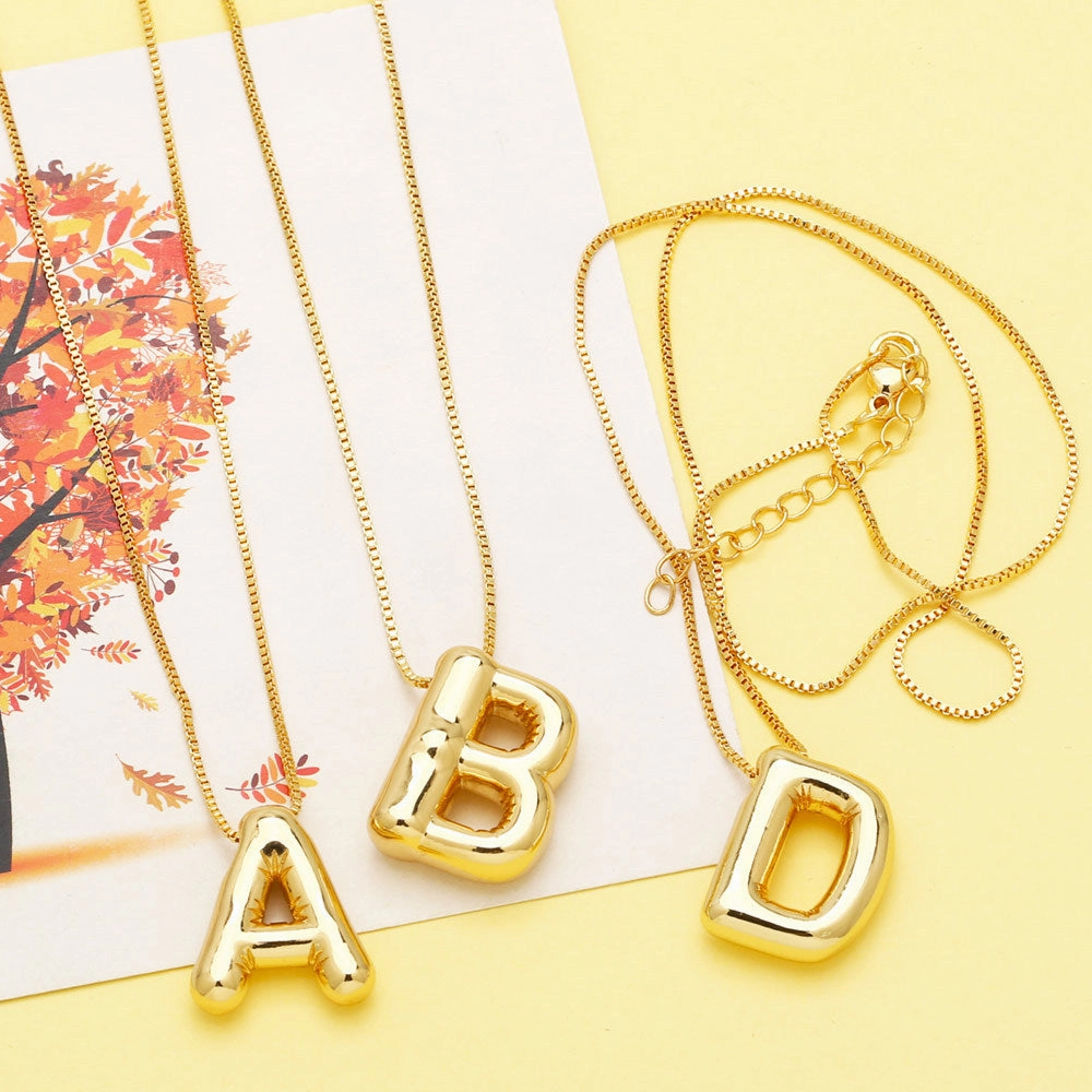 Wholesale 26 English Letters Necklace Clavicle Chain