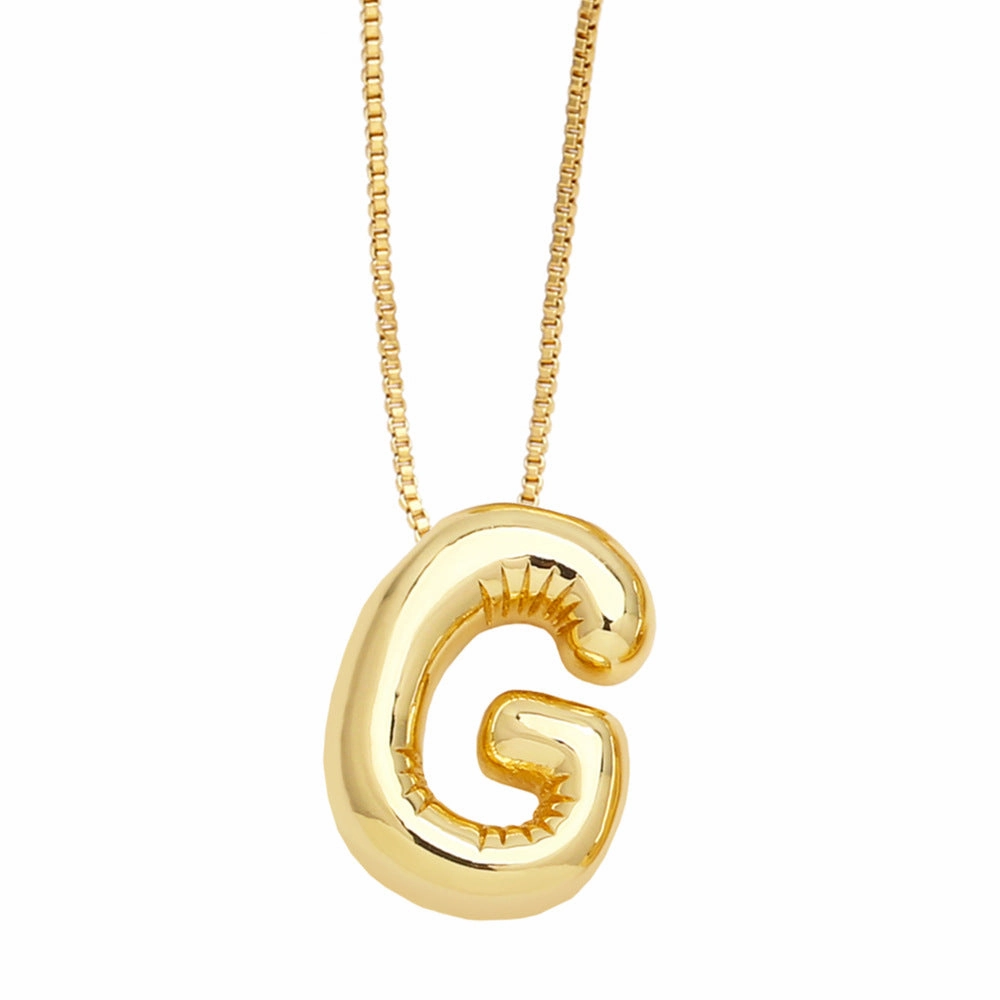 Wholesale 26 English Letters Necklace Clavicle Chain