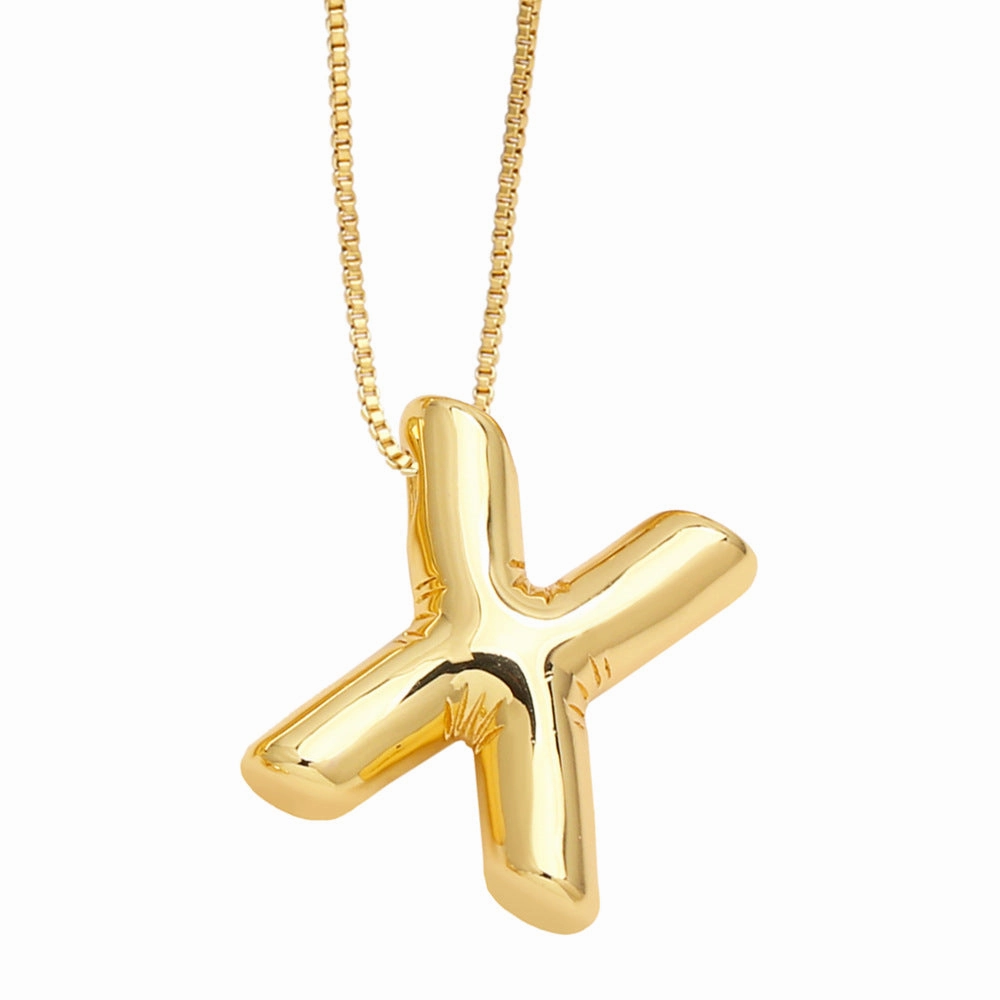 Wholesale 26 English Letters Necklace Clavicle Chain
