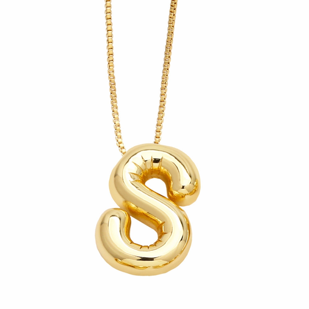 Wholesale 26 English Letters Necklace Clavicle Chain