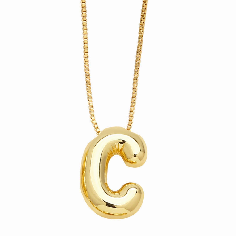 Wholesale 26 English Letters Necklace Clavicle Chain