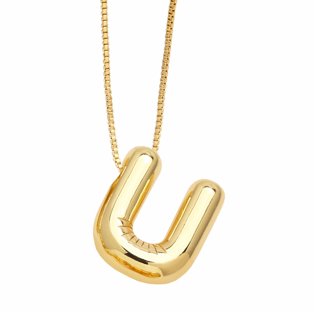 Wholesale 26 English Letters Necklace Clavicle Chain