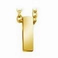 Wholesale 26 English Letters Surnames Short Collarbone Stainless Steel Necklace
