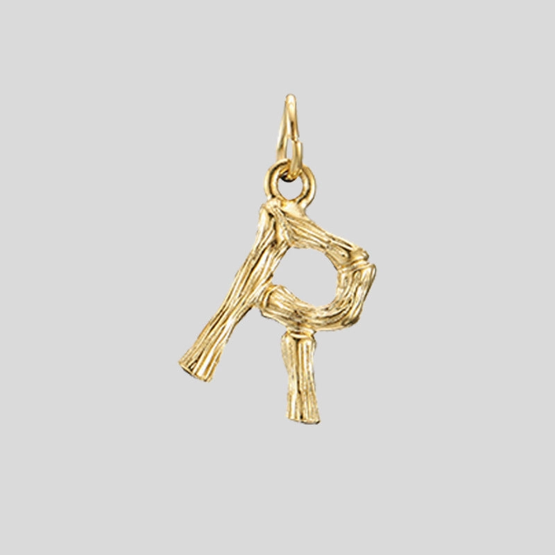 Wholesale 26 Letters Pendant Stainless Steel Gold Plated Necklaces