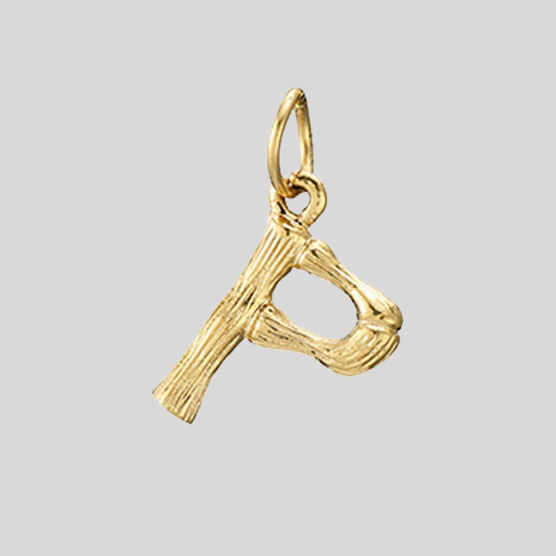 Wholesale 26 Letters Pendant Stainless Steel Gold Plated Necklaces