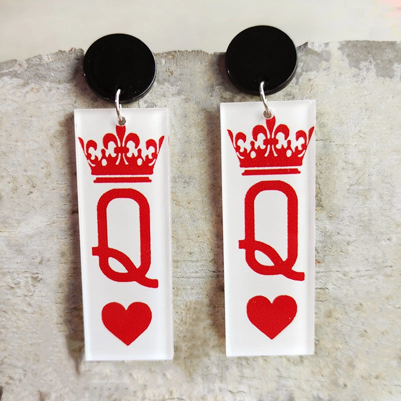Wholesale 2 Pair/Pack Horror Blood Halloween Earrings