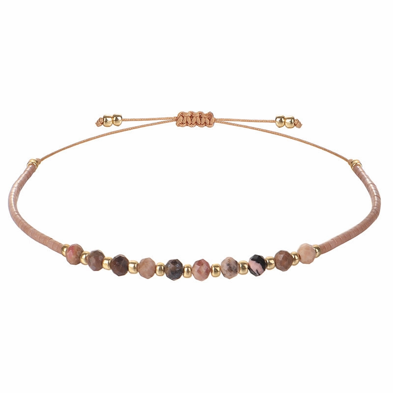 Wholesale 2MM Rice Beads Handwoven Beaded Bracelet